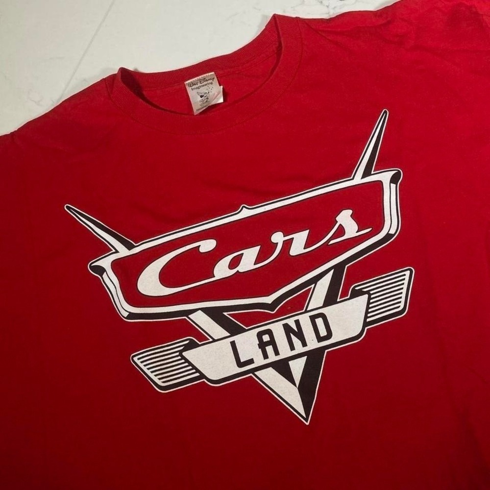 Vintage Disney Imagineering Cars Land Tee Made USA XXL Rare cast‎ Exclusive